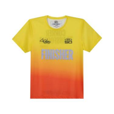 Imagem de Camiseta Finisher POA 42K Olympikus, Amarelo, M