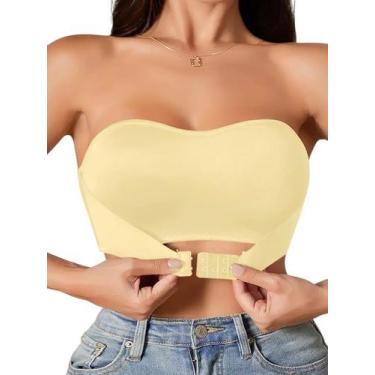 Imagem de Sutiã sem alça Sem Alça Sem Costura Reforçado - SOPHIA, Nude, M