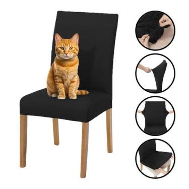 Imagem de Jogo de Capa de Cadeira Várias Cores e Peças - Lenharo Enxovais, Preto