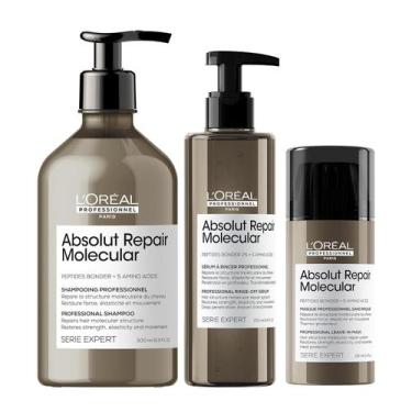 Imagem de Conjunto de cuidados com o cabelo L'Oréal Absolut Repair Molecular 500