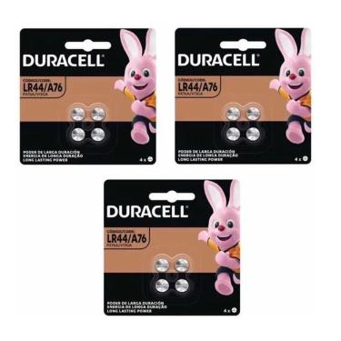 Imagem de Kit 20 Pilha Moeda Lr44 / A76 Bateria Duracell