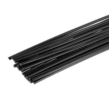 Imagem de HARFINGTON 2 conjuntos (10 peças) de hastes de solda de plástico de 20 cm tiras de solda de PP redondas hastes de soldagem para para-choques de carro, caiaque, reparo diário, para-choques de plástico