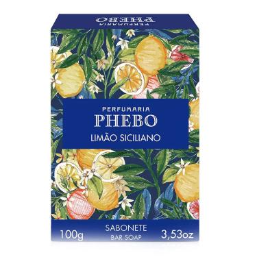 Imagem de Phebo Limão Siciliano Cremoso Granado Sabonete 100g
