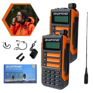 Imagem de Kit 2 Rádios Comunicadores Walk Talk Portátil UV16 - BAOFENG