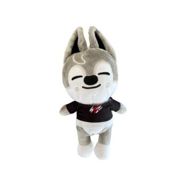 Imagem de Brinquedo de pelúcia Skzoo Wolf Chan da Stray Kids 26cm - Lightbek Off
