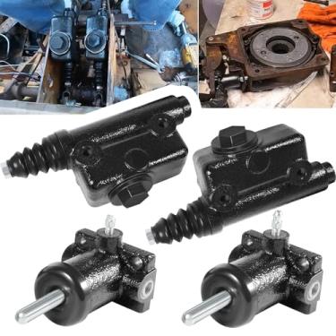 Imagem de A51976 L25419 Kit de cilindros de freio mestre e escravo para retroescavadeiras 430 450 450B 450C 480 480B 480C 480D 580 580B 580C 850B 850C 850D 855C (2 conjuntos s)