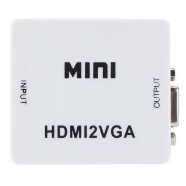 Imagem de Adaptador Conversor HDMI Para VGA Transmite Audio E Video - Time