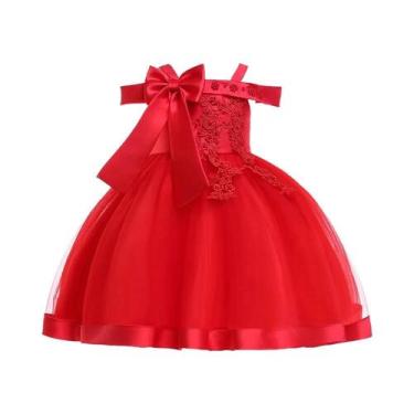 Imagem de Vestido Verde Princesa Para Meninas, Elegante Para Natal, Casamento, A