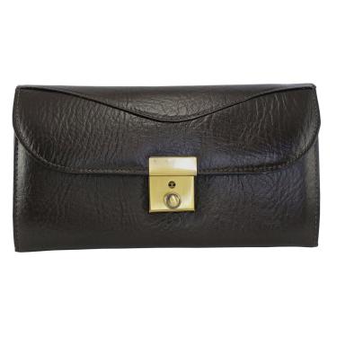 Imagem de CARTEIRA DE MÃO CAPANGA MASCULINA COURO PALÁCIO 793 MARROM Cor:Marrom;Tamanho:Único;Gênero:Homem