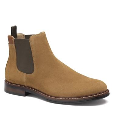 Imagem de Johnston & Murphy Bota masculina Xc4 Durham Chelsea, Snuff Wp Camurça encerada, 39