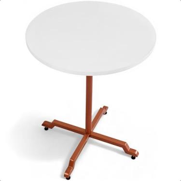 Imagem de Mesa de Canto Redonda Decorativa Mesa Lateral Valência - Loja da Isa, 