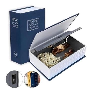 Imagem de Cofre Livro Porta Joia dinheiro Dicionário Camuflado C/ 2 chaves - ZEM