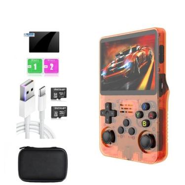 Imagem de Consola de jogos portátil R36S Retro de 3,5 polegadas e mais de 15.000