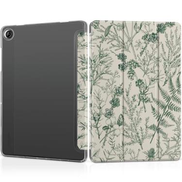 Imagem de DONGKE Capa para Samsung Galaxy Tab A9+/A9 Plus 27.9 cm 2024 2023 (SM-X210/X216/X218), capa inteligente de policarbonato rígido translúcido com suporte fino, despertar/hibernar automaticamente