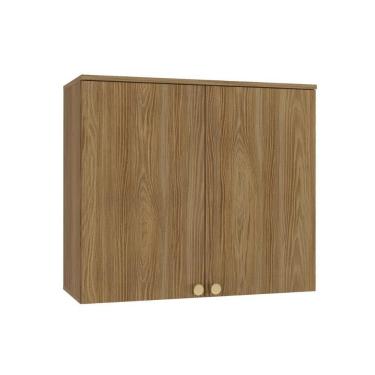 Imagem de Armário Aéreo Cozinha Modulado Botanic M632 C/ 2 Portas Nogueira - Kappesberg