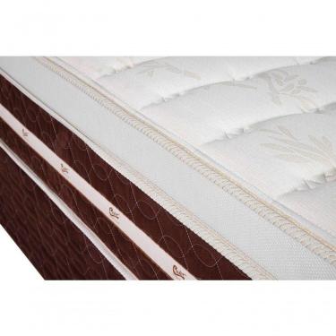 Imagem de Cama Box + Colchão Castor Solteiro Silver Star Air One Face Hibrido 120x203x59cm