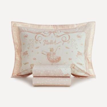 Imagem de Jogo de Cama Infantil Solteiro Karsten Encantada 200 Fios