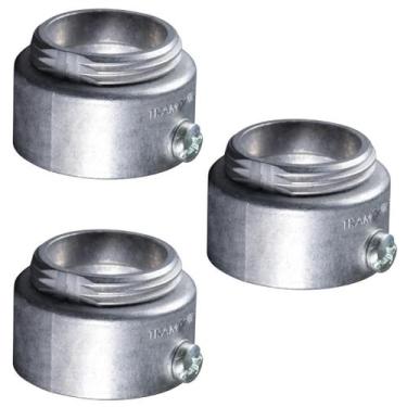 Imagem de 3 Conectores Alumínio P/ Condulete Múltiplo 3/4 Tramontina