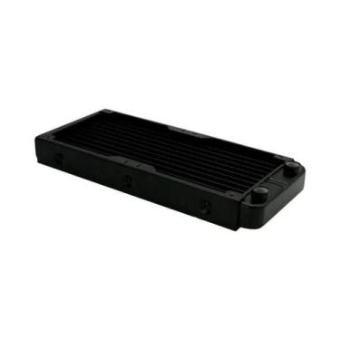 Imagem de Radiador De Resfriamento a Água Em Alumínio Preto E Branco Para CPU GP