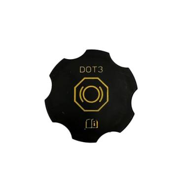 Imagem de Tampa de fluido de freio Dot 3 Tampa do reservatório do cilindro mestre de freio compatível com Escalade ESV Chevy Suburban Tahoe Silverado Traverse Volt Colorado Corvette GM Yukon Sierra Buick