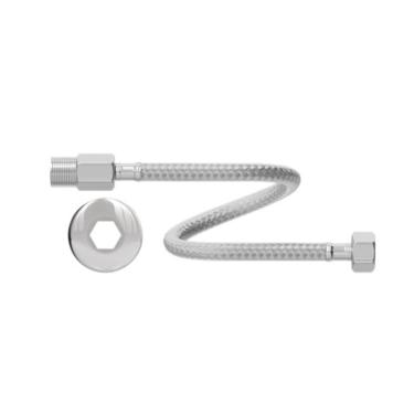 Imagem de Engate Flexivel Aco Inoxidavel 60Cmx1/2`` Macho X Femea Censi