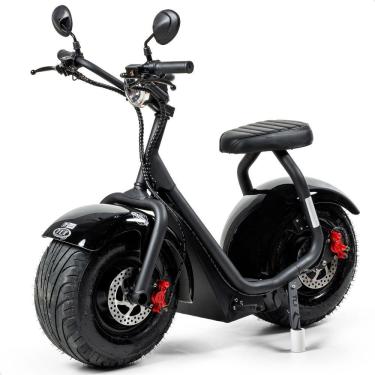 Imagem de Scooter Elétrica 1000w Tui Pop Moto Patinete Sem Cnh Preto-preto