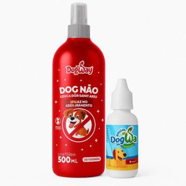 Imagem de Repelente e Atrativo Educador Xixi Sim e Não Para Cães - 500ml e 30ml 
