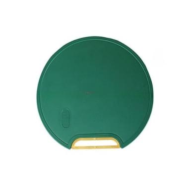 Imagem de Tábua De Corte Antibacteriana À Prova De Mofo 35cm Com Suporte Em Pé Para Cozinha(Redondo)