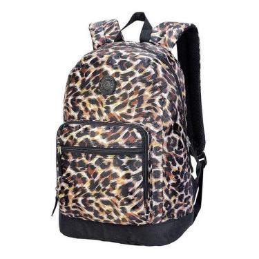 Imagem de Mochila Escolar Infantil Sbdz-5609 Estampada Onça - Fuseco