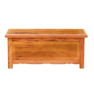 Imagem de Baú Banco 1 M Madeira Maciça Natural