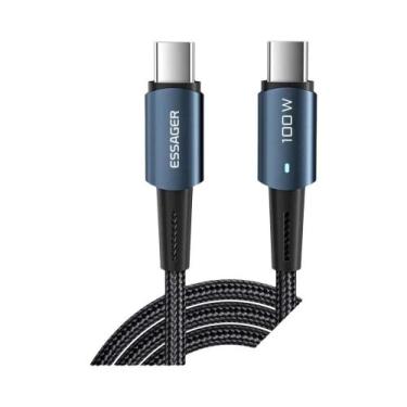 Imagem de Cabo Tipo C Para C De Carregamento Rápido 60W Para Xiaomi Samsung Huaw