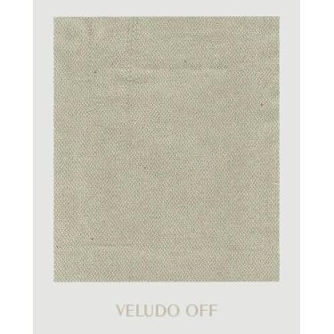 Imagem de Sofá Living Itália 2,10 - Best Mobília, Veludo Off White