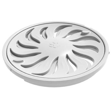Imagem de Ralo Grelha Abre e Fecha Redonda Branca - DN100 - 27505708 - TIGRE