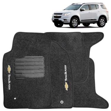 Imagem de Tapete Automotivo Carpete Com A Bade Em Pvc Gm Trailblazer