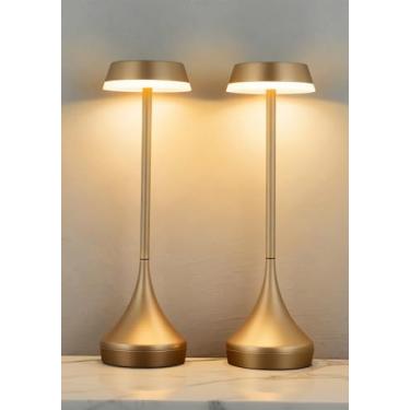 Imagem de Lâmpada sem fio, 6000 mAh, à prova d'água, controle de toque, regulável, 3 temperaturas de cor, RGB, função de memória LED, operado por bateria portátil, candeeiro de mesa recarregável, pátio, jantar