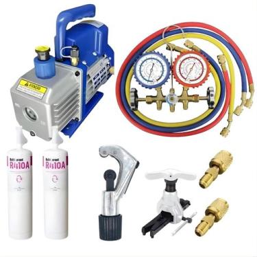 Imagem de Kit Refrigeração Instalação Manutenção Ar Condicionado Split - Refrige