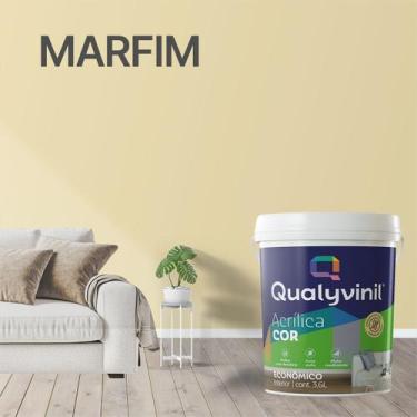 Imagem de Tinta Acrílica Premium Completa Para Paredes e Tetos Interiores Qualyv