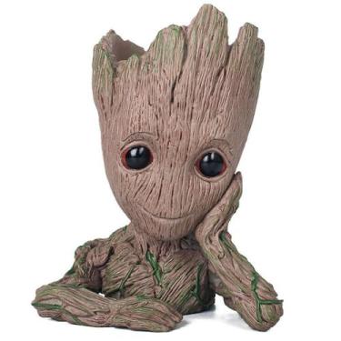 Imagem de Figura Toy Guardiões da Galáxia Baby Groot Flowerpot - yiweisai