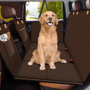 Imagem de Funda para Asiento de Coche para Perros Lekereise con Fondo Rígido tip