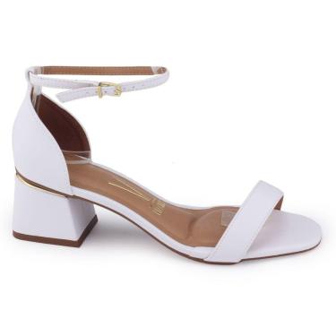 Imagem de Sandália Feminina Vizzano 6428.104 salto baixo 4,5cm bloco