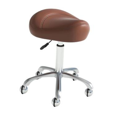 Imagem de Fxzqgnh Cadeira de massagem de salão de beleza, acessórios s para salão de massagem, manicure e spa, Marrom