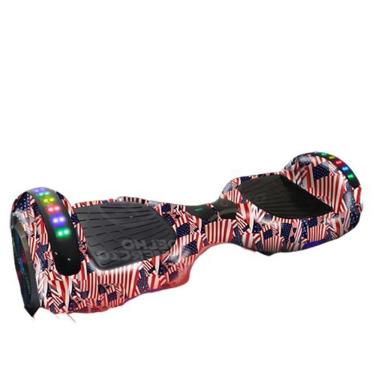 Imagem de Hoverboard Esporte Skate Elétrico Adesivo America - Usa