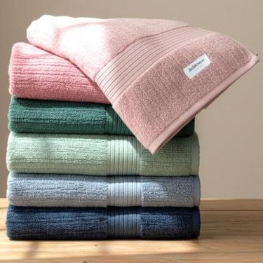 Imagem de Kit 6 Toalha De Banho Buddemeyer Fio Penteado 100% Algodão Macia Grand