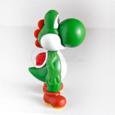 Imagem de Boneco Action Figure Yoshi Grande Super Size 26Cm - Mario