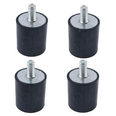 Imagem de JEENDA Pacote com 4 suportes de borracha compactador de placa 50 x 55 mm M12 compatível com isoladores de vibração Wacker Neuson P1340 WP1540 WP1550 WP1340 VP1135 VP1340 VP1540 VP1550 VP2050 51000111