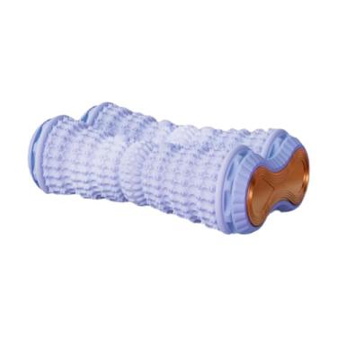 Imagem de Generic Rolo de massagem muscular profunda, relaxamento muscular, rolo de massagem para pés, mãos e pernas, Azul