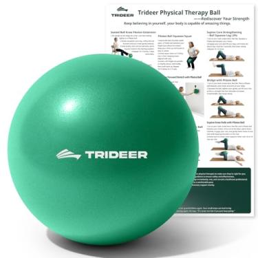 Imagem de Trideer Bolas de exercício fisioterapia, bola de pilates de 22 cm entre os joelhos para fisioterapia, mini bola de exercícios - bola de ioga, pequenas bolas de treino para força central e suporte para