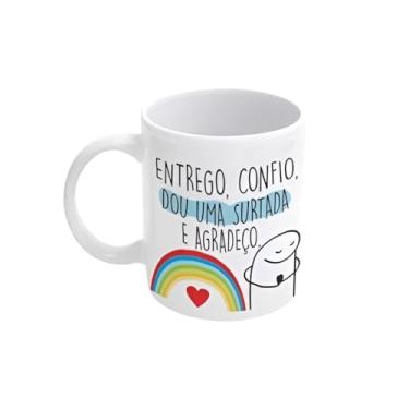 Imagem de Caneca de Porcelana Flork – Entrego, Criativa, Decorativa e Perfeita para Presentear