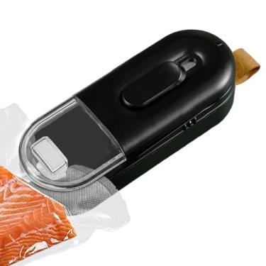 Imagem de Seladora de Sacos,Utensílio de Conservação de Alimentos Secos e Úmidos - Máquina De Vedação A Vácuo Para Alimentos | Para Conservar Frescor De Carnes Frutos Do Mar Frutas Legumes Nozes Pão Lanches Coz