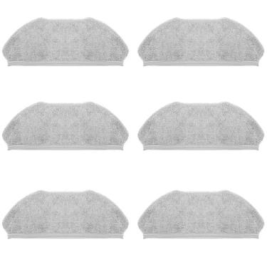 Imagem de Acessórios para aspirador robô - Escova rotativa + Escova lateral + Filtro HEPA + Pano de limpeza (peças de reposição), compatíveis com os modelos 360 S10, X100 MAX e 2pro.(6 Mop)